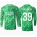 Paris Saint-Germain Matvei Safonov #39 Keeper Hjemmedrakt 2024-25 Langermet